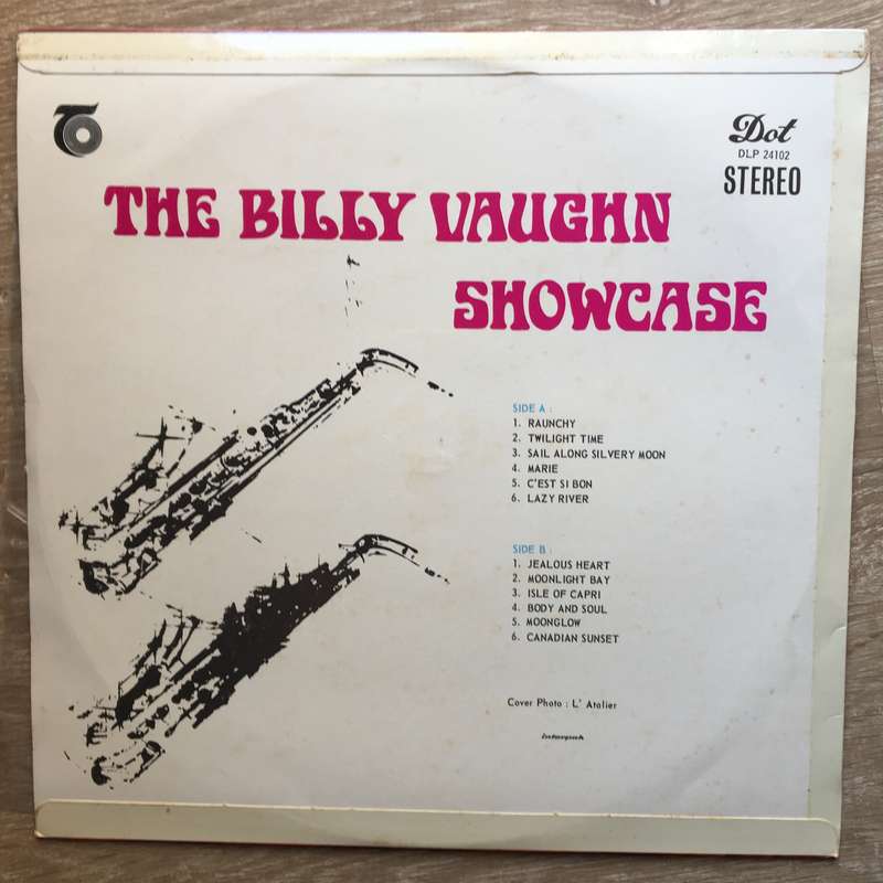 Billy Vaughn Showcase  - Vinyl LP Record - Opened  - Very-Good+ Quality (VG+)