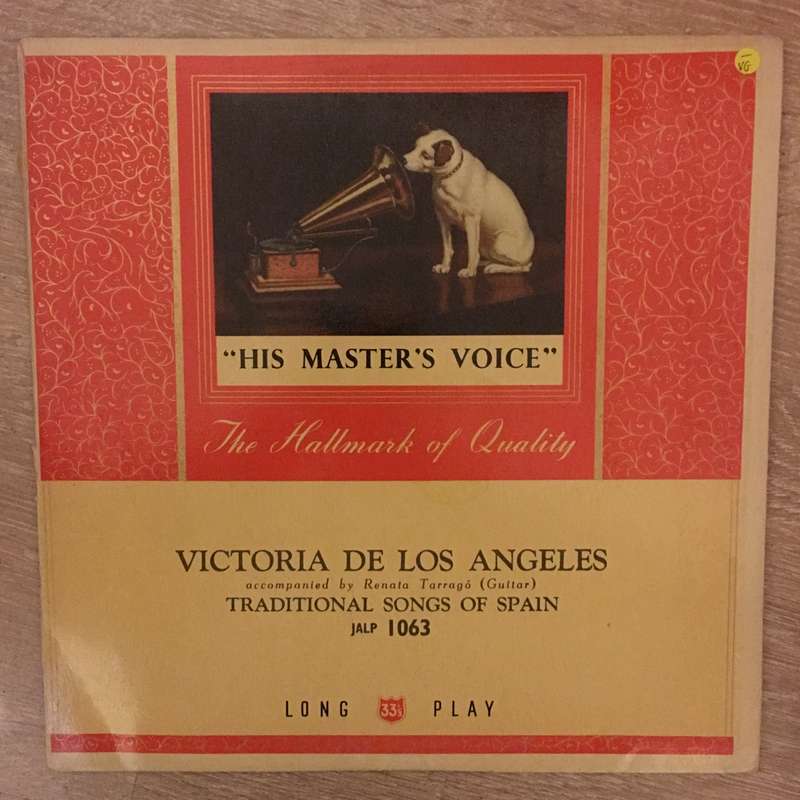 Victoria De Los Angeles - Traditional Songs Of Spain - Vinyl LP Record - Opened  - Very-Good- Qua...