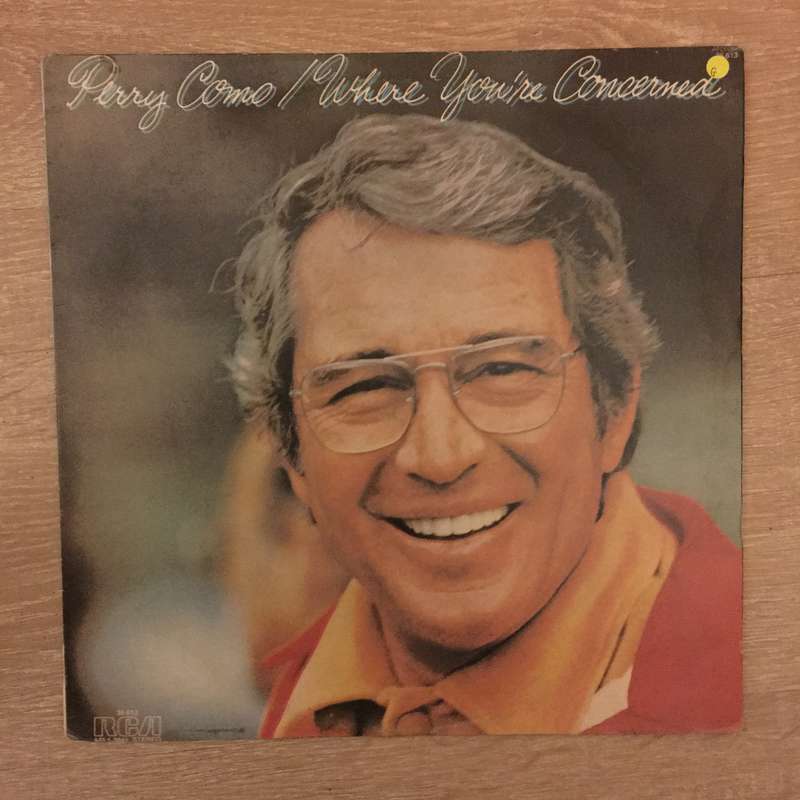 Perry Como - Where You're Concerned -  Vinyl LP Record - Opened  - Good Quality (G)