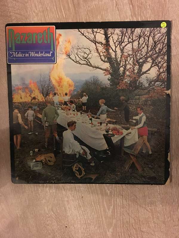 Nazareth - Malice in Wonderland - Vinyl LP Record - Opened  - Very-Good Quality (VG)