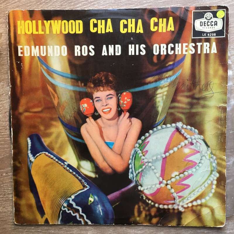 Edmundo Ros & His Orchestra  Hollywood Cha Cha Cha - Vinyl LP Record - Opened  - Very-Good-...