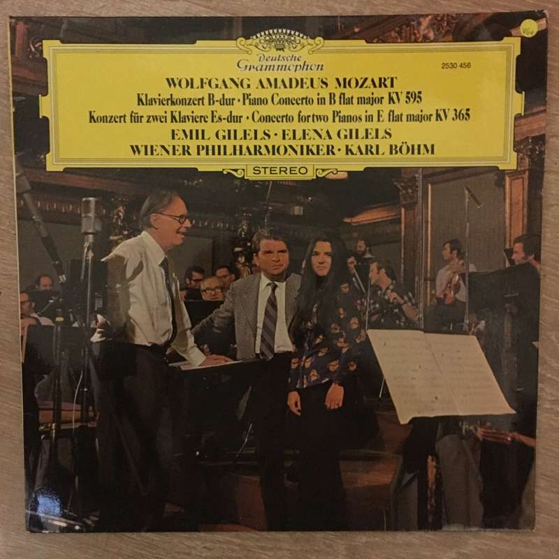 Wolfgang Amadeus Mozart / Emil Gilels, Elena Gilels, Karl Böhm, Wiener Philharmoniker  Kla...
