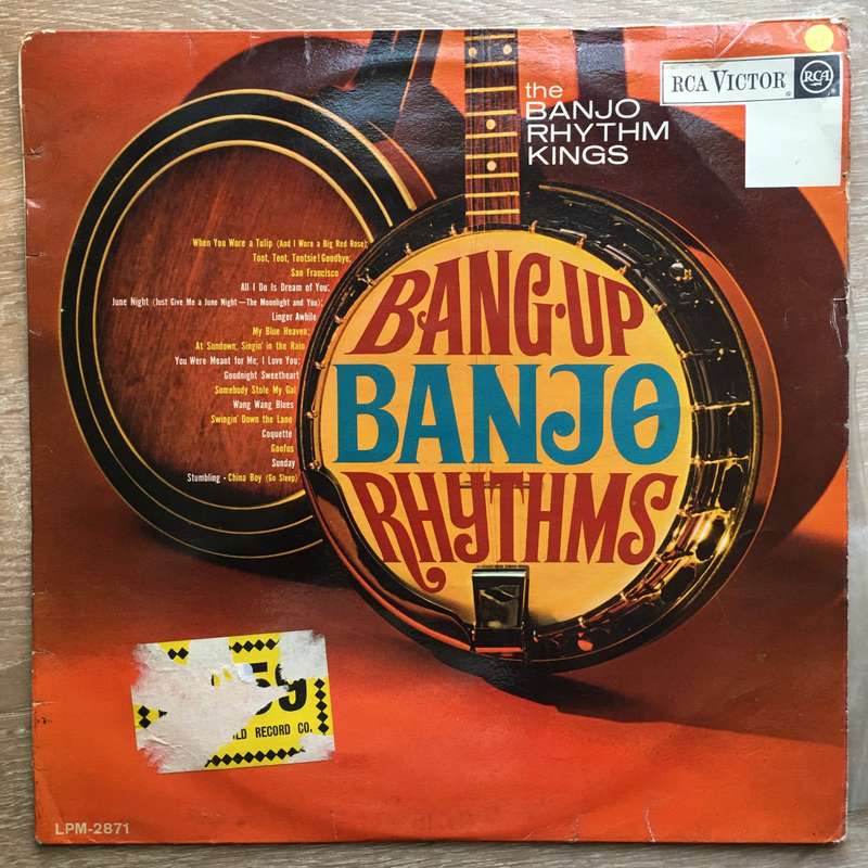 The Banjo Rhythm Kings  Bang-Up Banjo Rhythms   Vinyl LP Record - Opened  - Good+ Qualit...