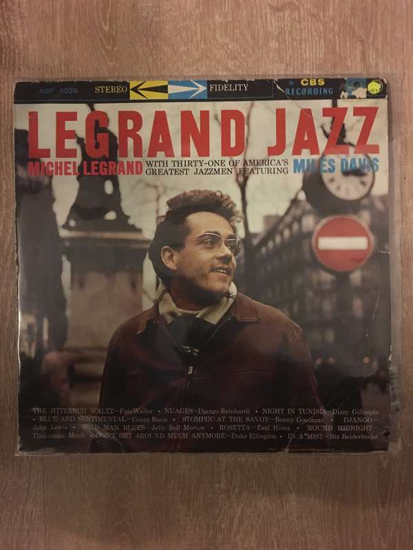 Michel Legrand  - Legrand Jazz with 31 of America's Finest Jazzmen including Miles Davis - Vinyl ...