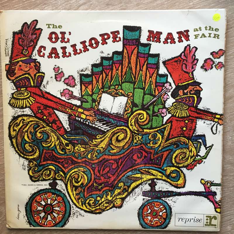 Sande & Greene Fun-Time Band  The Ol' Calliope Man At The Fair - Vinyl LP Record - Opened  ...