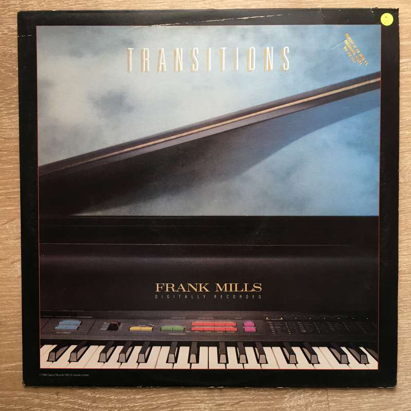Frank Mills  Transitions  - Vinyl LP Record (VG)
