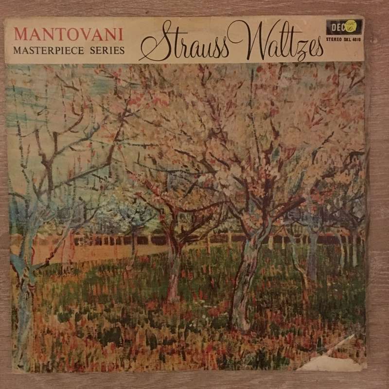 Mantovani Masterpiece Series - Strauss Waltzes - Vinyl LP Record - Opened  - Very-Good Quality (VG)