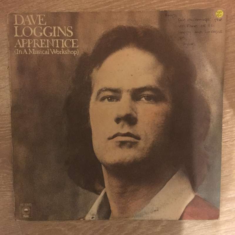 Dave Loggins  Apprentice (In A Musical Workshop) - Vinyl LP Record - Opened  - Very-Good+ Q...