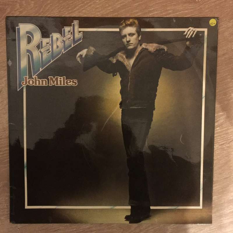 John Miles - Rebel - Vinyl LP Record - Opened  - Very-Good+ Quality (VG+)
