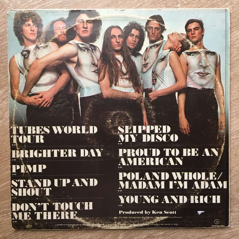 The Tubes - Young and Rich - Vinyl LP Record - Opened  - Very-Good- Quality (VG-)