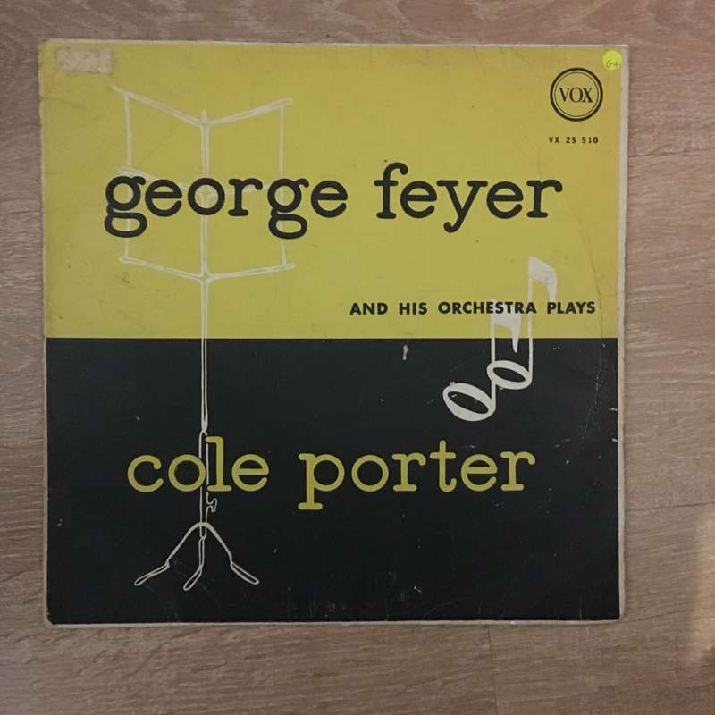 George Feyer Plays Cole Porter - Vinyl LP Record - Opened  - Good+ Quality (G+)