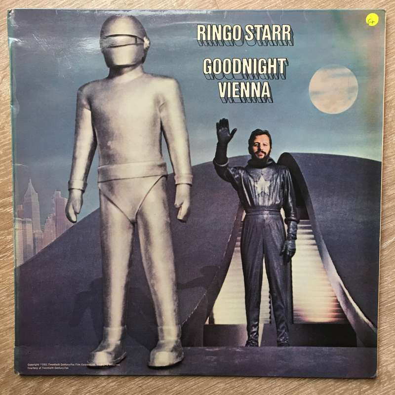Ringo Starr  Goodnight Vienna  Vinyl LP Record - Opened  - Good+ Quality (G+)