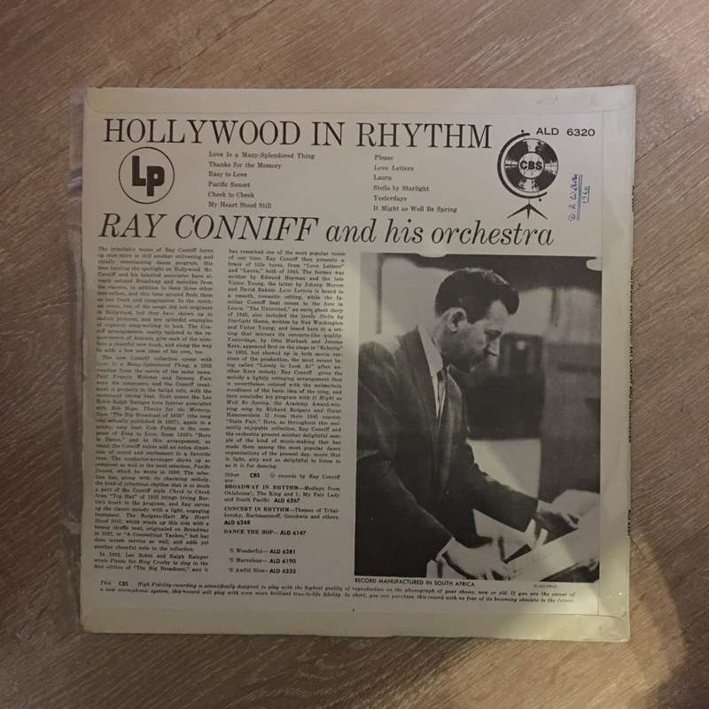 Ray Conniff - Hollywood In Rythm - Vinyl LP Record - Opened  - Good+ Quality (G+)