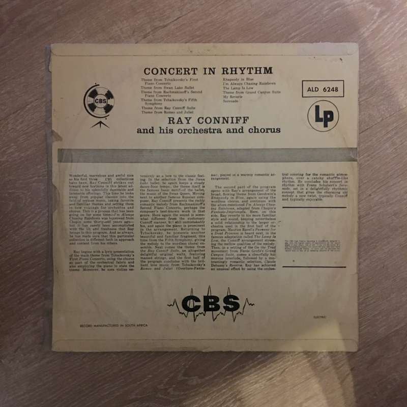 Ray Conniff - Concert In Rythm - Vinyl LP Record - Opened  - Good+ Quality (G+)