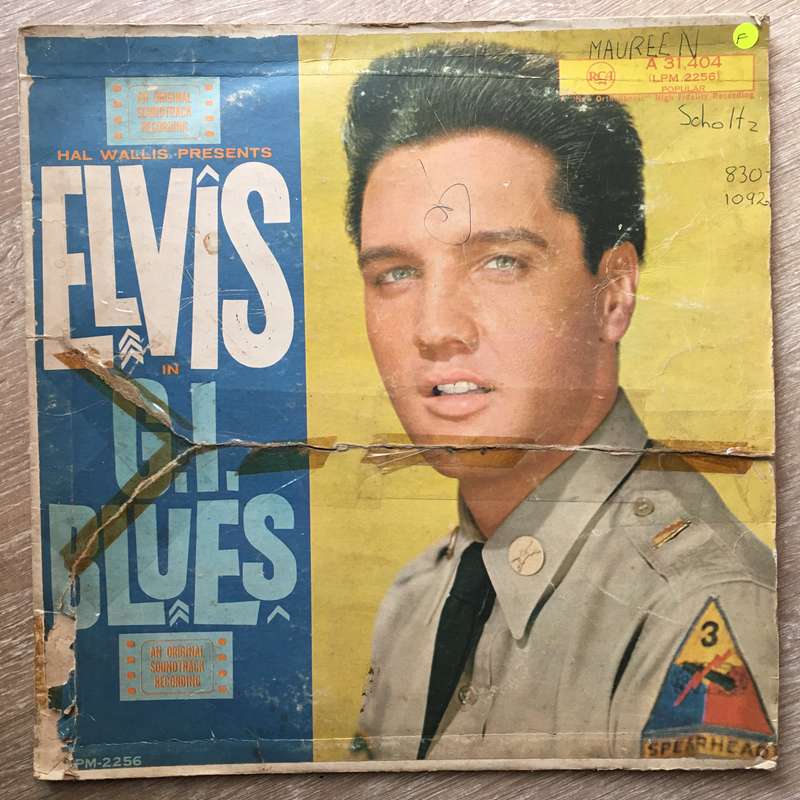 Elvis Presley - GI Blues - Vinyl LP Record - Opened  - Fair Quality (F)