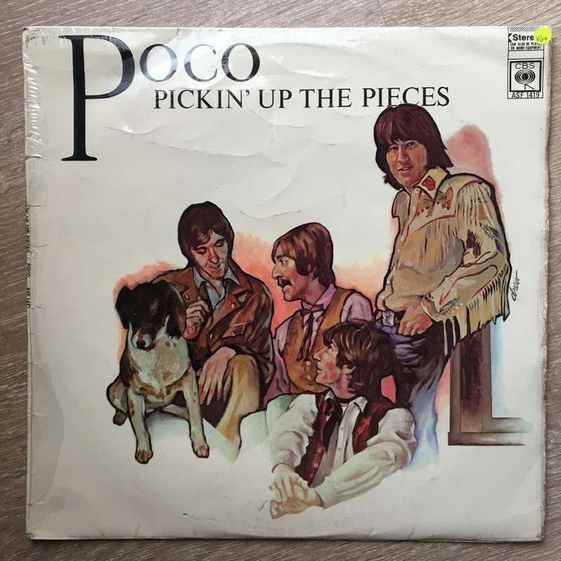 Poco  Pickin' Up The Pieces  - Vinyl LP Record - Opened  - Very-Good+ Quality (VG+)