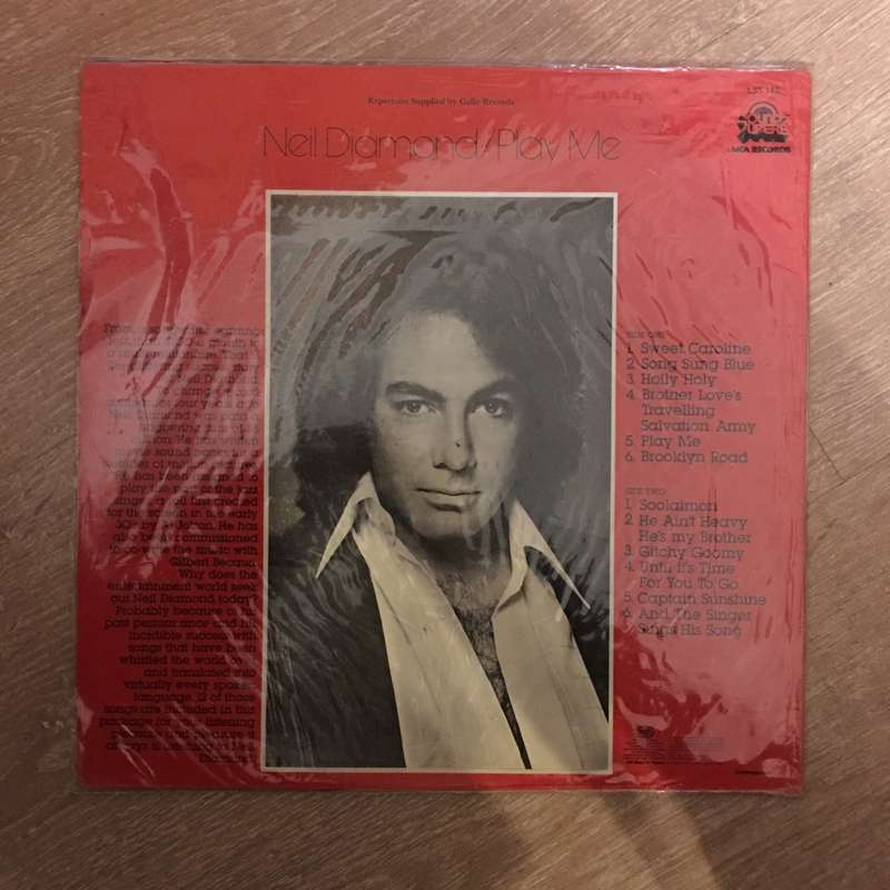 Neil Diamond - Original Artist Series - Vinyl LP Record - Very-Good+ Quality (VG+)