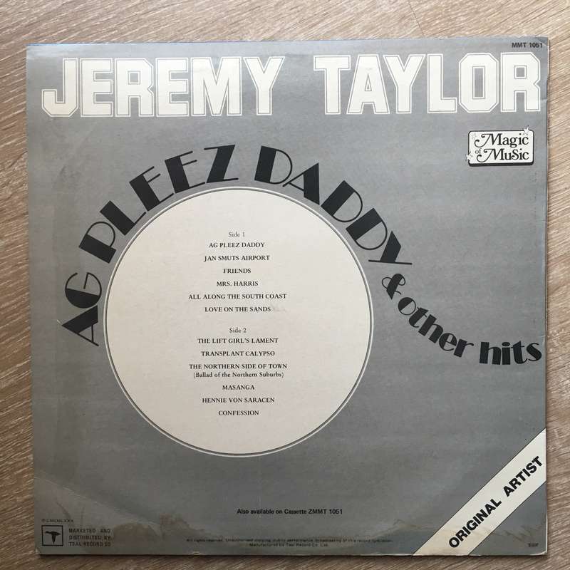 Jeremy Taylor  Ag Pleez Daddy  - Vinyl LP Record - Opened  - Very-Good+ Quality (VG+)