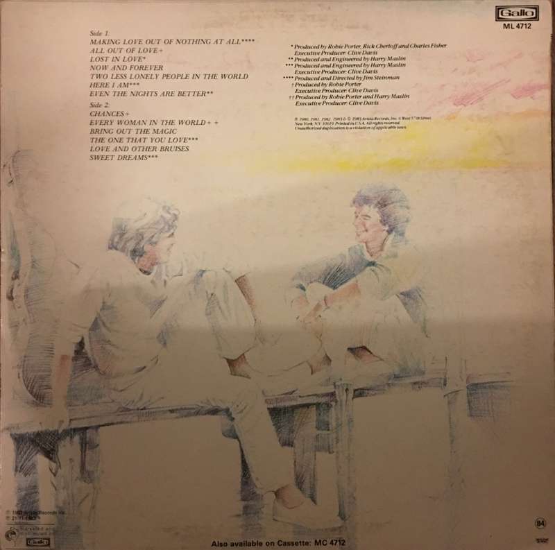 Air Supply - Greatest Hits - Vinyl LP Record - Opened  - Very-Good+ Quality (VG+)