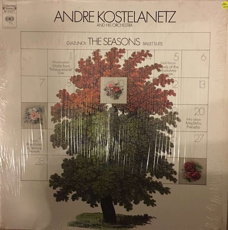 Andre Kostelanetz and His Orchestra - The Seasons - Vinyl LP Record - Opened  - Very-Good+ Qualit...