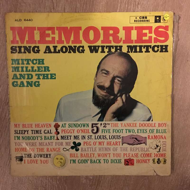 Mitch Miller and The Gang - Memories - Vinyl LP Record - Opened  - Very-Good- Quality (VG-)