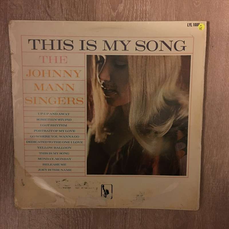 The Johnny Mann Singers - This Is My Song -  Vinyl LP Record - Opened  - Very-Good Quality (VG)