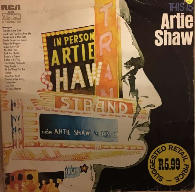 Artie Shaw - This Artie Shaw - Vinyl LP Record - Opened  - Very-Good+ Quality (VG+)