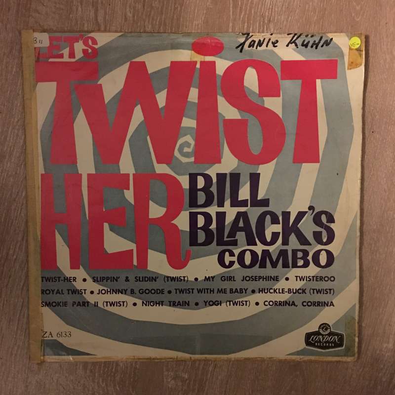 Bill Black's Combo  Let's Twist Her - Vinyl LP Record - Opened  - Very-Good- Quality (VG-)
