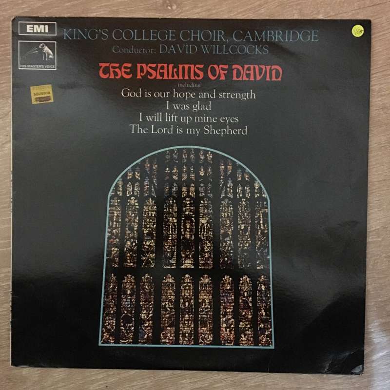 King's College Choir, Cambridge - David Willcocks  The Psalms Of David  Vinyl LP Reco...