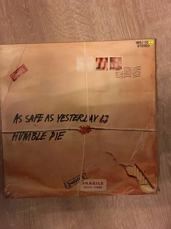 Humble Pie -  As Safe as Yesterday - Vinyl LP Record - Opened  - Very-Good+ Quality (VG+)