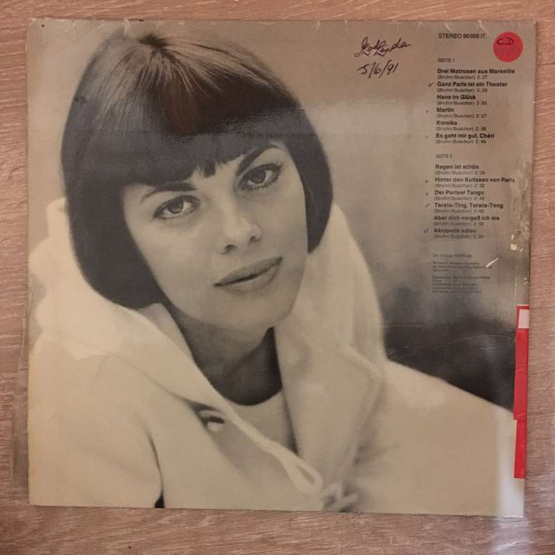 Mireille Mathieu  Schlager-Rendevous Mit Mireille Mathieu - Ihre Großen Deutschen Erfolge ...