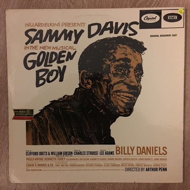 Sammy Davis - Golden Boy - Vinyl LP - Opened  - Very-Good+ Quality (VG+)