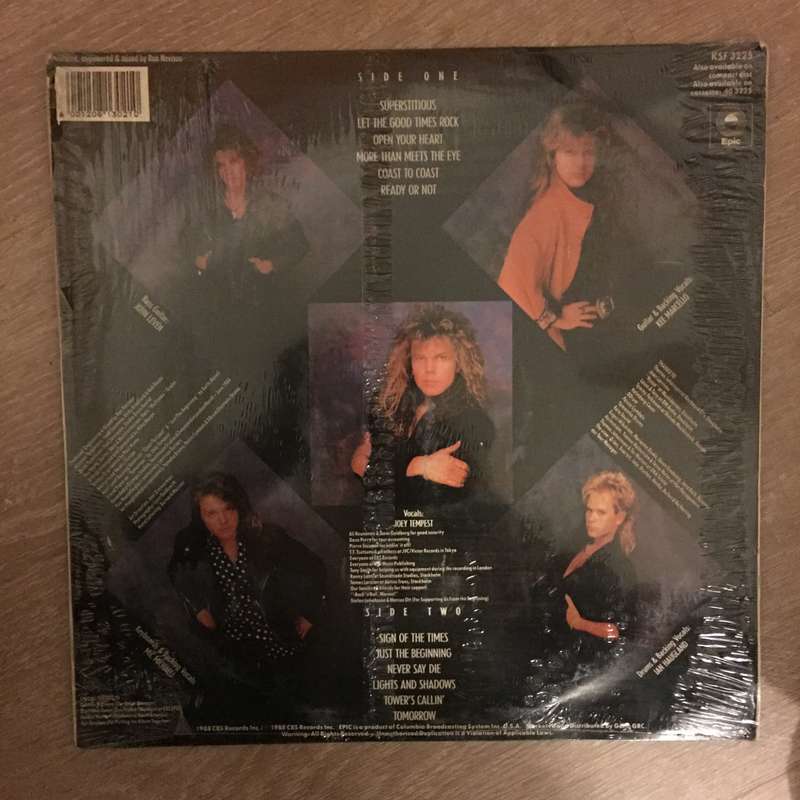 Europe - Out Of This World - Vinyl LP Record - Sealed