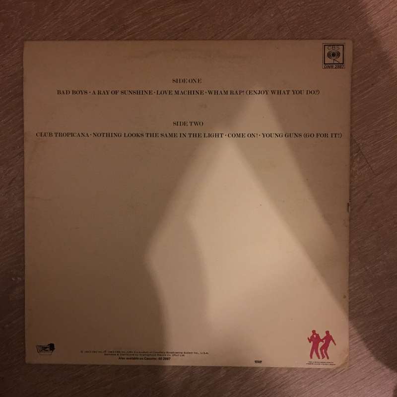 Wham - Fantastic - Vinyl LP Record  (VG+)