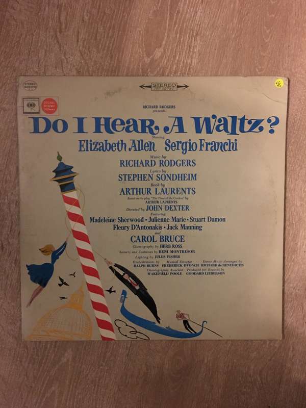 Richard Rodgers  Do I Hear A Waltz? (Original Broadway Cast) - Vinyl LP - Opened  - Very-Go...
