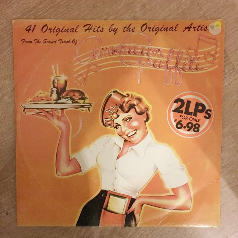 American Graffitti - Vinyl LP Record - Opened  - Very-Good Quality (VG)