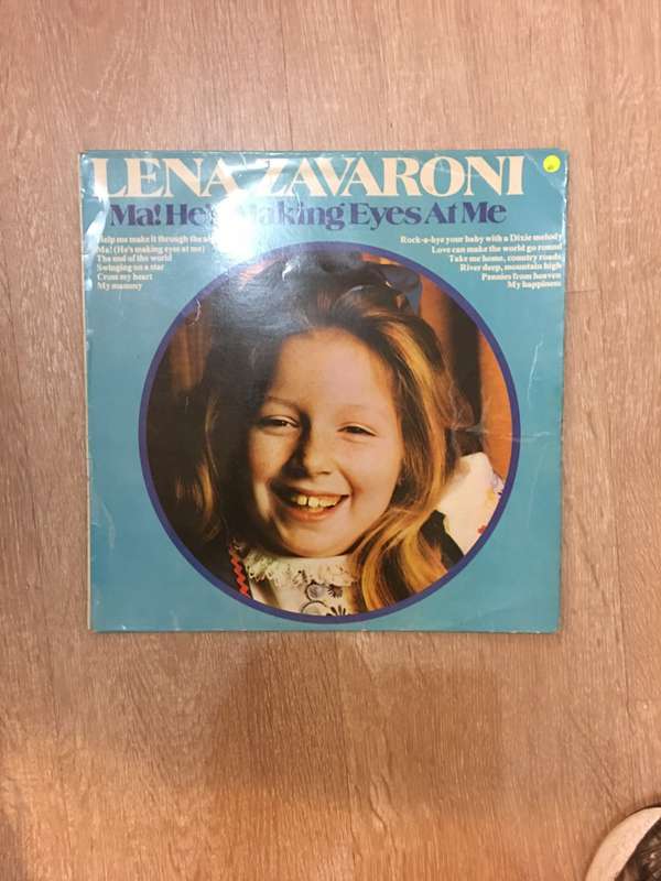 Lena Zavaroni - Ma - He's Making Eyes At Me - Vinyl LP Record - Opened  - Very-Good Quality (VG)