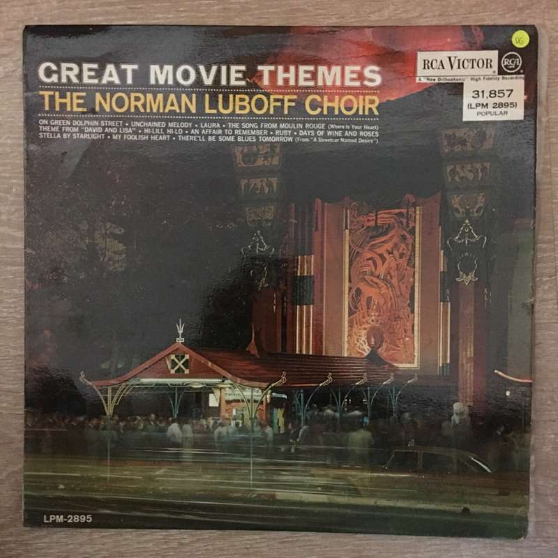 The Norman Luboff Choir  Great Movie Themes - Vinyl LP Record - Opened  - Very-Good Quality...