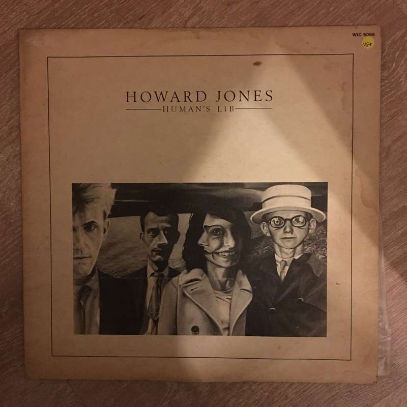 Howard Jones - Humans Lib - Vinyl LP Record  - Very-Good+ Quality (VG+)