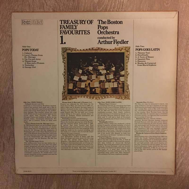 Pops Today/Pops Goes Latin - Vinyl LP Record - Opened  - Very-Good Quality (VG)