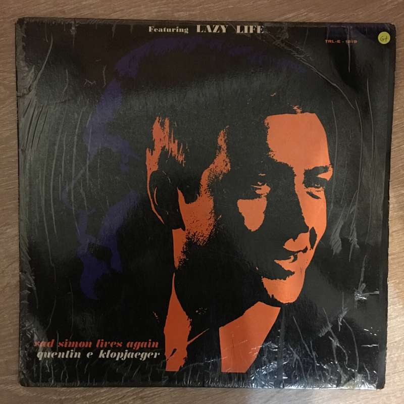 Quentin E. Klopjaeger  Sad Simon Lives Again - (Very Rare) -  Featuring Lazy Life  - Vinyl ...