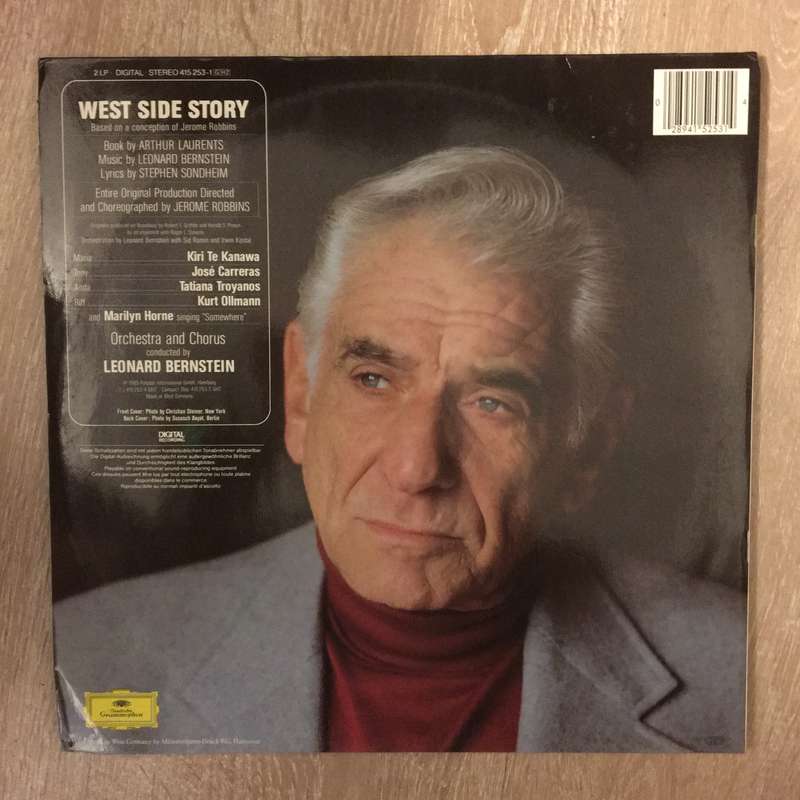 Leonard Berstein Conducts West side Story - Vinyl LP - Opened  - Very-Good+ Quality (VG+)