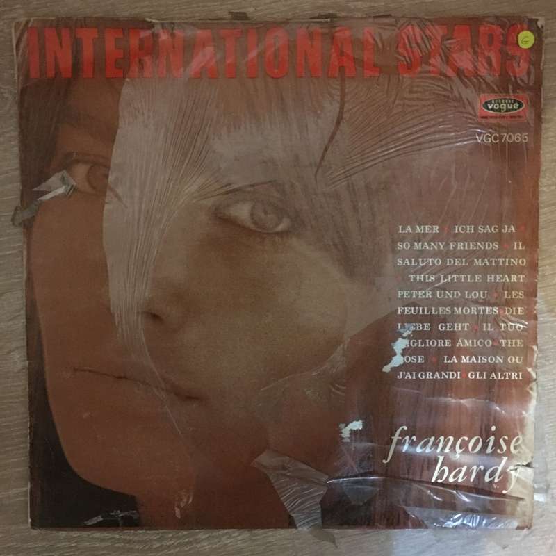 Françoise Hardy  International Stars - Vinyl LP Record - Opened  - Good Quality (G)