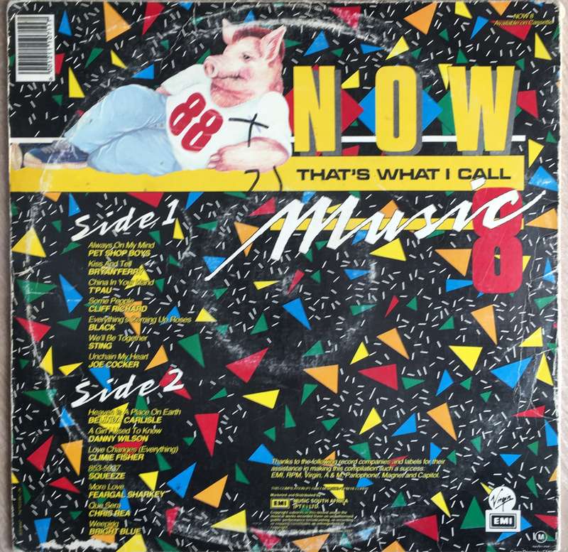 Now That's What I Call Music Vol 8 - Vinyl LP Record - Opened  - Very-Good Quality (VG)