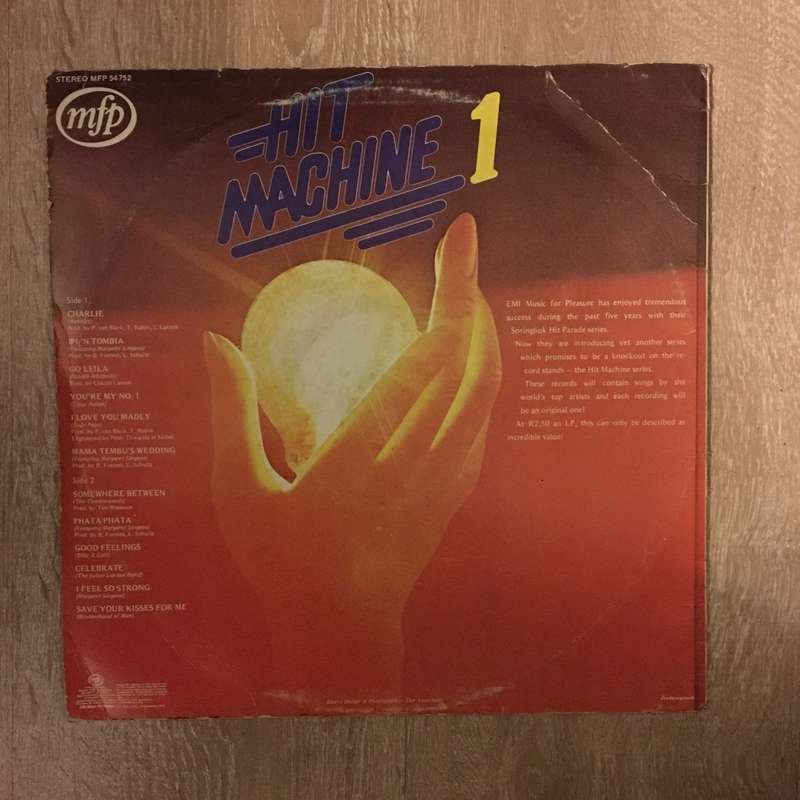 Hit Machine 1 - Vinyl LP Record - Opened  - Very-Good Quality (VG)