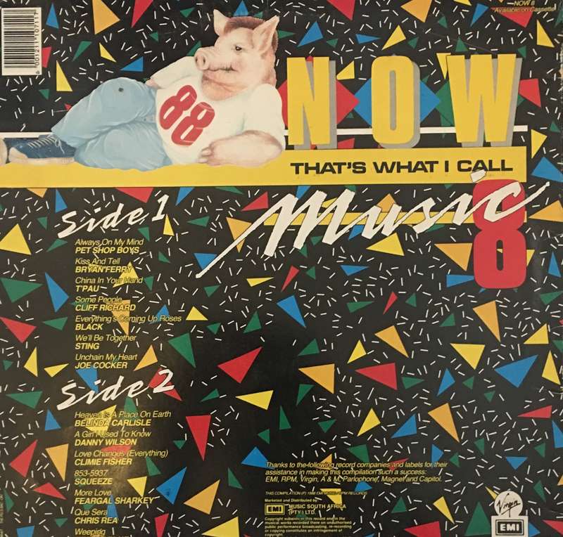 Now That's What I Call Music Vol 8 - Original Artists - Vinyl LP Record - Very-Good+ Quality (VG+)