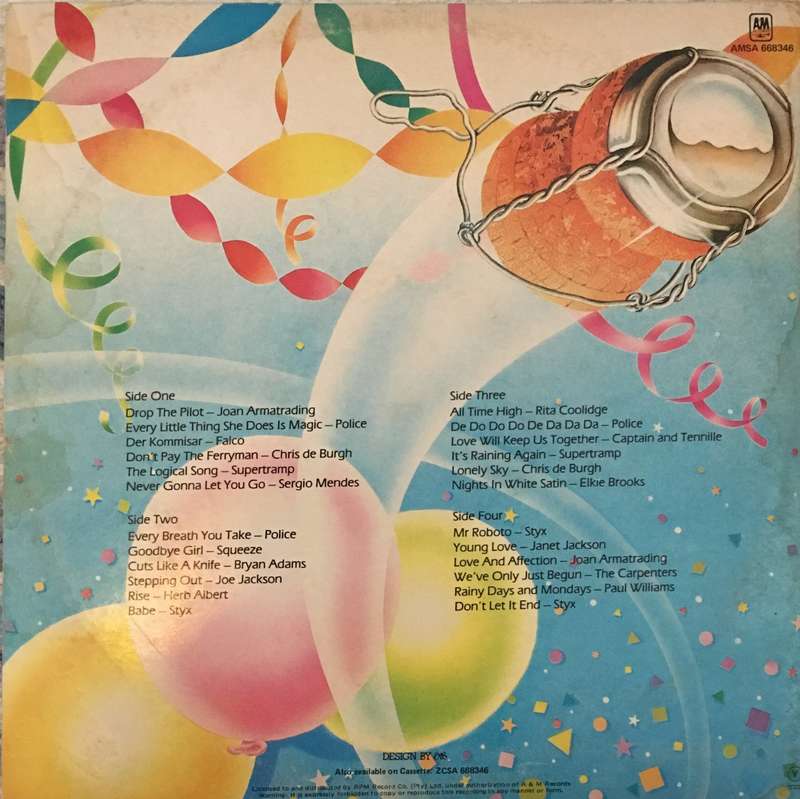 24 Party Crackers - Various - (Original Artists) - Vinyl LP Record  - Very-Good+ Quality (VG+)
