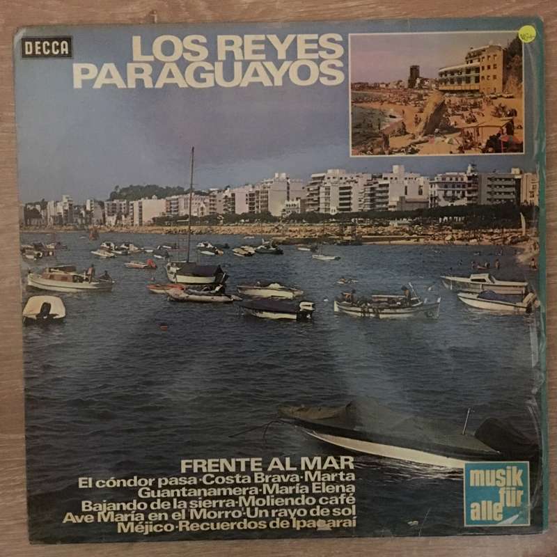Los Reyes Paraguayos  Frente Al Mar - Vinyl LP Record - Opened  - Very-Good+ Quality (VG+)