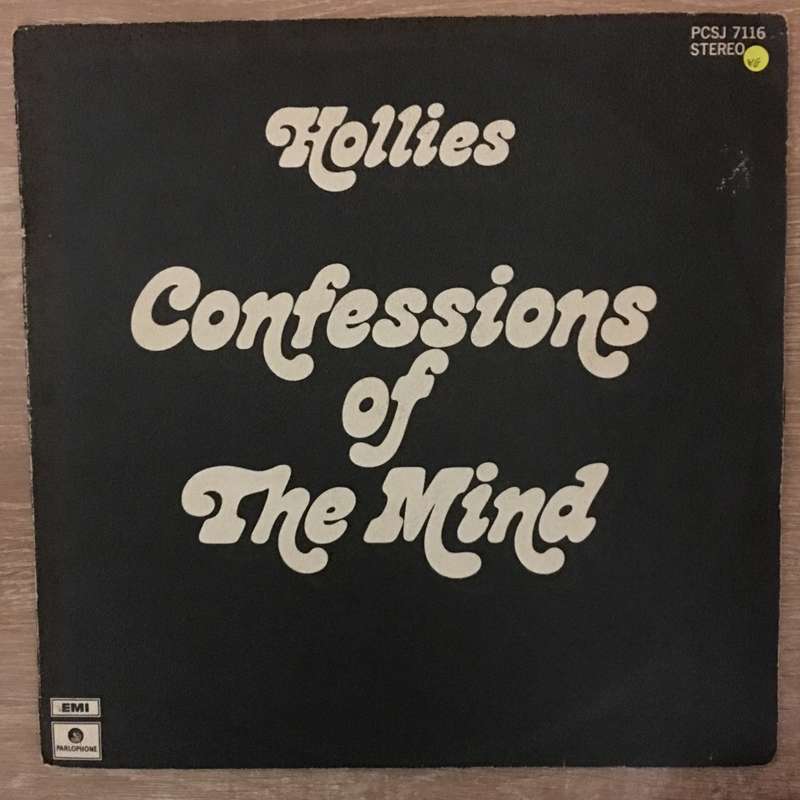The Hollies  Confessions Of The Mind - Vinyl LP Record - Very-Good+ Quality (VG+)