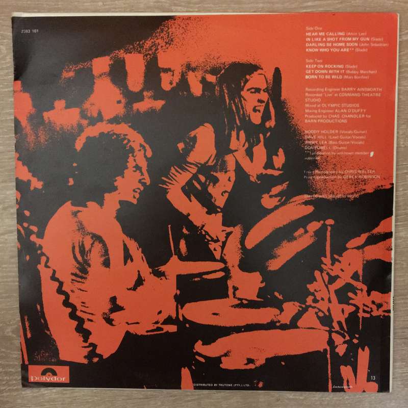 Slade  Slade Alive! -  Vinyl LP Record - Opened  - Very-Good Quality (VG)
